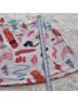 BlackMilk Print White Red Pink Purple Blue Black Casual Skirt Size S - photo 6