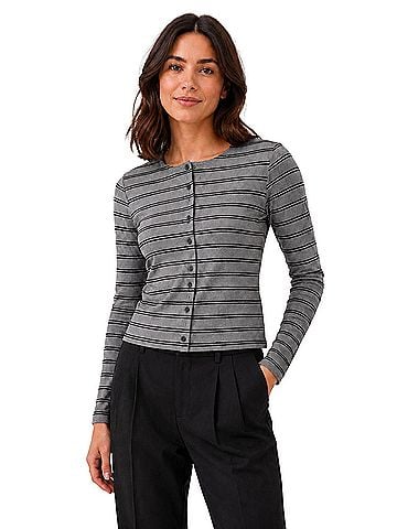Le Lis Long Sleeve Button-Down Shirt (view 1)