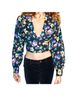 Aqua Long Sleeve Button Down Shirt - Aqua Long Sleeve Button-Down Shirt Size XS - photo 1