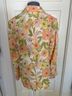 J.Crew Collection 60% Cupro 40% Viscose 100% Polyester Floral Multi Color Blazer Size 4 - photo 9
