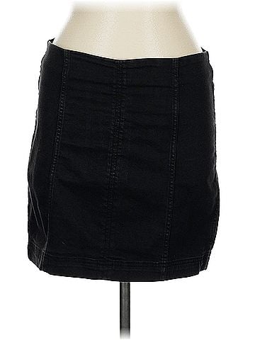 Free People Free People Denim Skirt (view 1)