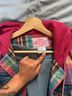 Jordache Plaid Multi Color Denim Jacket Size L - photo 5