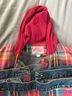 Jordache Plaid Multi Color Denim Jacket Size L - photo 4
