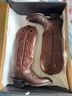 Nocona Boots 100% Leather Brown Boots Size 5 1/2 - photo 10
