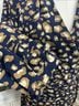 Speechless Animal Print Blue Tan Casual Dress Size M - photo 4