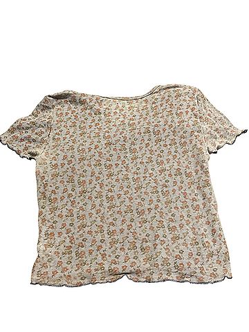 American Eagle Outfitters Short Sleeve Blouse (view 2)