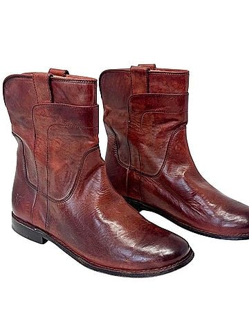 FRYE Paige Short Riding Ankle Boots (view 1)
