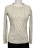 Tommy Hilfiger Ivory Casual Sweaters Size S (petite) - photo 1