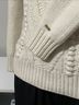 Tommy Hilfiger Ivory Casual Sweaters Size S (petite) - photo 3