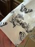 Talbots Floral White Black Button-Down Shirt Size 14 - photo 3