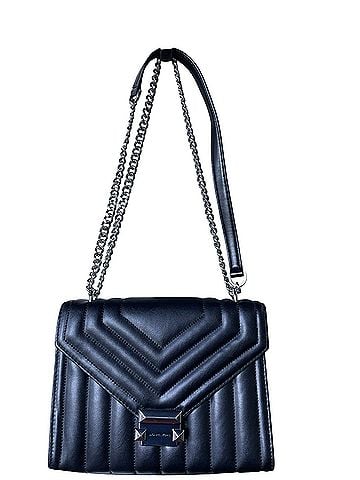 Michael Kors Whitney Mid Flap Shoulder Leather Crossbody Bag (view 1)