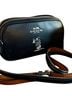 Coach 100% Leather Black Brown Crossbody Bag One size - photo 1