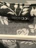 Papermoon Floral White Black Long Sleeve Blouse Size 1X - photo 3