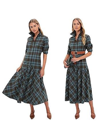 Tuckernuck Isle Of Skye Plaid Cherie Dress Casual Dress (view 1)