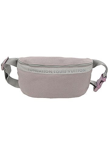 Louis Vuitton Louis Vuitton Museum Limited Edition Men's Body Bag, 100% Cotton, Gray (view 1)