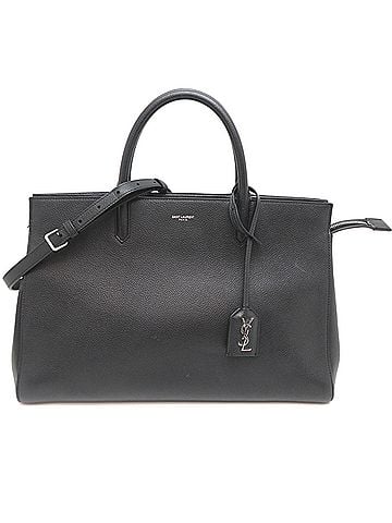Saint Laurent Saint Laurent Paris Cabarit Gauche 2-way bag, women's handbag, 620667, leather, black. (view 1)