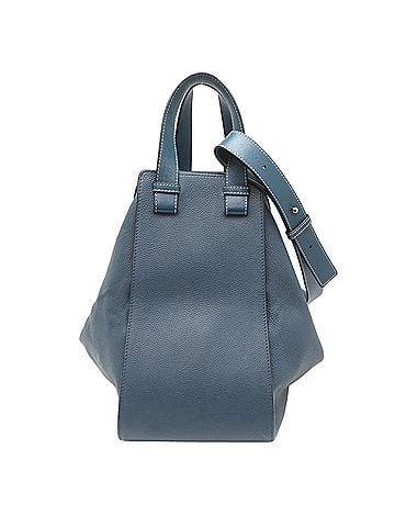 Loewe Loewe Hammock Medium Women's Handbag, Leather, Blue (view 2)