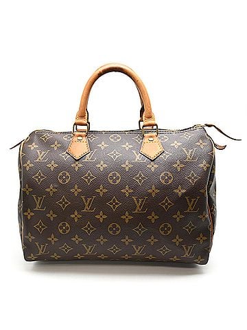 Louis Vuitton Louis Vuitton Speedy 30 Women's/Men's Handbag M41526 (Discontinued) Monogram Brown (view 1)