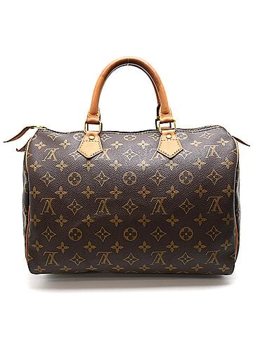 Louis Vuitton Louis Vuitton Speedy 30 Women's/Men's Handbag M41526 (Discontinued) Monogram Brown (view 2)