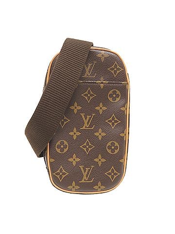 Louis Vuitton Louis Vuitton Pochette Gange Men's Shoulder Bag M51870 (Discontinued) Monogram Brown (view 1)