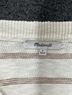 Madewell 100% Cotton Stripes White Brown Pullover Sweater Size S - photo 3