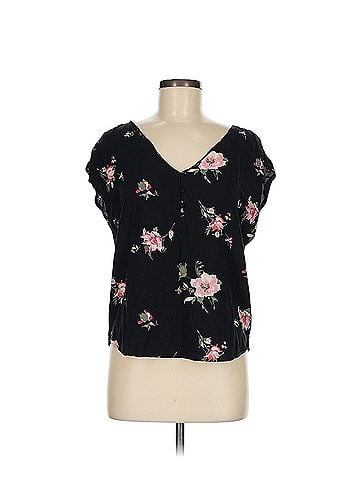 Abercrombie & Fitch Short Sleeve Blouse (view 1)