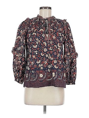 Ulla Johnson Azalea Long Sleeve Blouse (view 1)