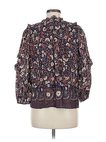 Ulla Johnson Azalea Long Sleeve Blouse (view 2)