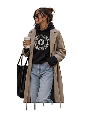 FRYE Big Logo Hoodie Pullover Hoodie (view 1)