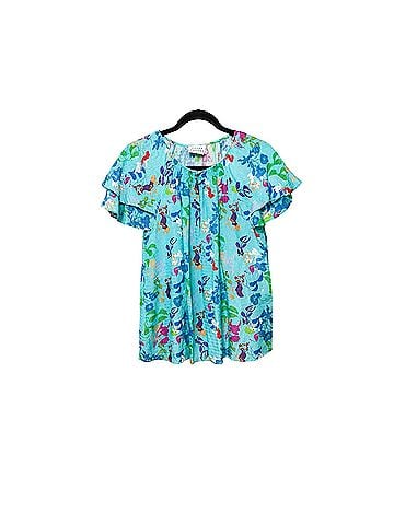 Tanya Taylor Short Sleeve Blouse (view 2)