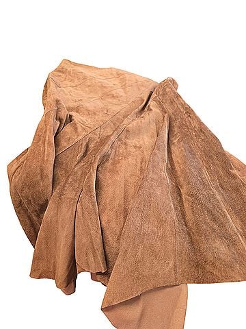 Valerie Stevens Leather Skirt (view 2)
