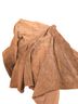 Valerie Stevens 100% Leather Brown Leather Skirt Size 10 - photo 2