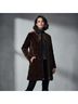 Free People 100% Polyester 100% Rayon Solid Burgundy Brown Jacket Size XS - photo 6