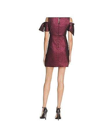 Milly Mod Cold-shoulder Dress Cocktail Dress (view 2)