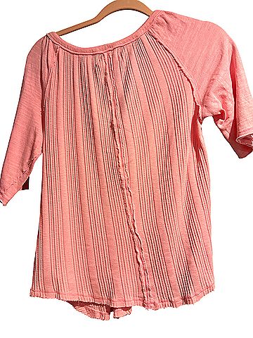 Free People Short Sleeve Blouse (view 2)