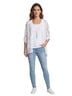 Kim Rogers Floral White T-Shirt Size 1X - photo 1