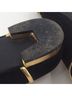 Nine West Black Gold Flats Size 8 1/2 - photo 8