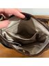 Coach 100% Leather Solid Brown Leather Crossbody Bag One size - photo 9