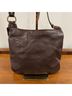 Coach 100% Leather Solid Brown Leather Crossbody Bag One size - photo 13