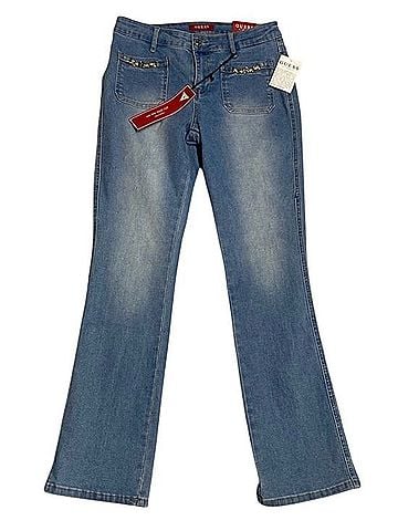 Guess Mid-Rise Bootcut Jeans (view 1)
