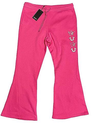 True Religion Alternating Twisted Flare Casual Pants (view 1)