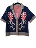THML Floral Blue Pink Cardigan Size S - photo 1