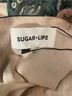 Sugarlips Floral Green Pink Cocktail Dress Size L - photo 3