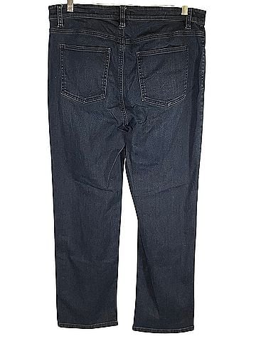 Eileen Fisher High Rise Straight Ankle Jeans (view 2)