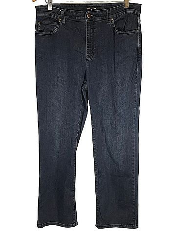 Eileen Fisher High Rise Straight Ankle Jeans (view 1)