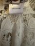 Miguelina 100% Cotton Floral White Romper Size S - photo 3