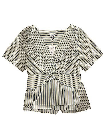 Derek Lam 10 Crosby Short Sleeve Blouse (view 1)