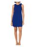 DKNY Shoulder-bow scuba crepe shift dress Cocktail Dress - photo 1