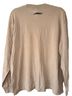 Essentials 100% Cotton Tan Long Sleeve Button-Down Shirt Size S - photo 2