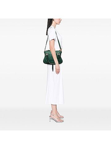 Chloé Medium Leather Marcie Satchel (view 2)